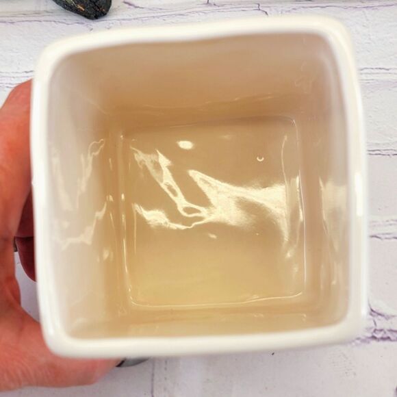 Rae Dunn BREATHE Ceramic Pen and Pencil Holder Container - Picture 5 of 8